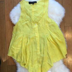 Alexander Wang Yellow Tank Blouse #7